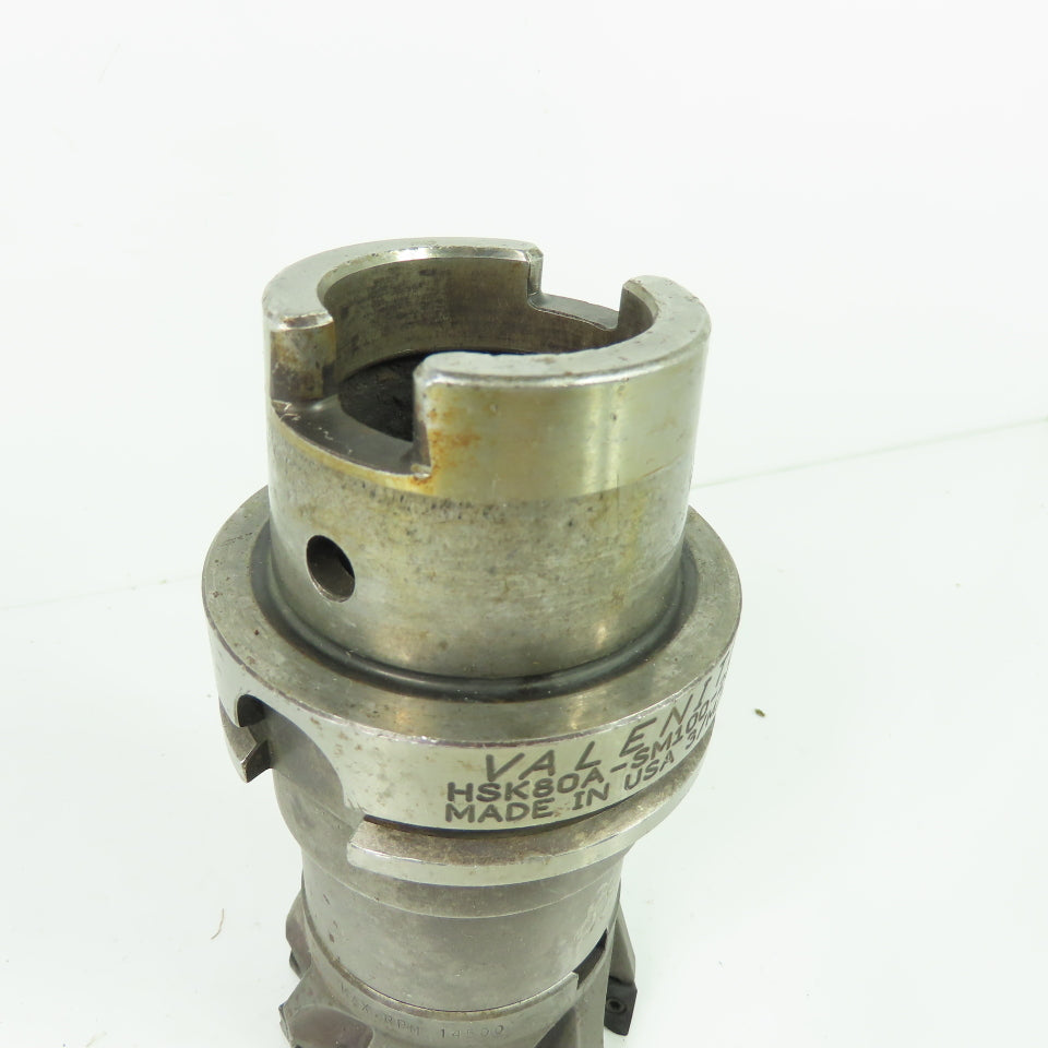 Valenite HSK80A-SM100-287 10-Insert Indexable Shell Face Mill Cuter 3"