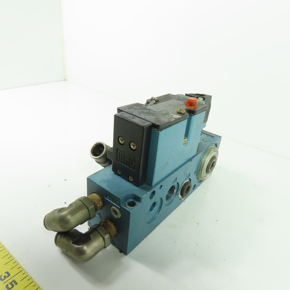 MAC 82A-AC-BKA-TM-DAAP-4DA Solenoid Valve 110/120V Coil 150PSI (Broken Coil)