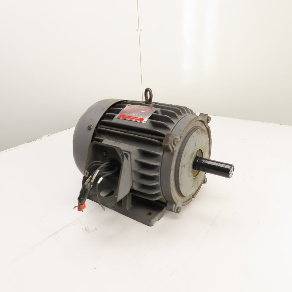 General Electric 5K182BC218A 3HP Electric Motor 230/460V 3Ph 1755RPM 182T Fr.