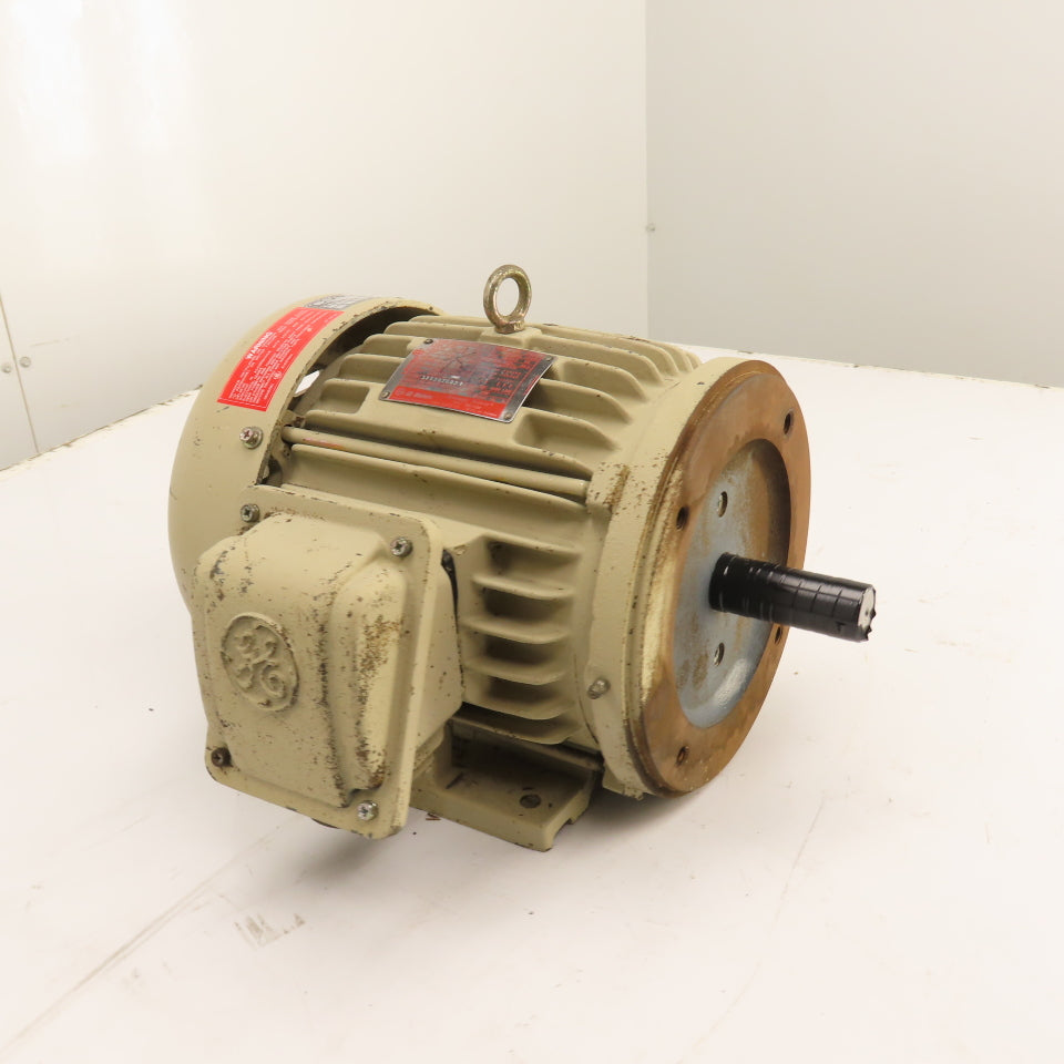 General Electric 5KS182KC205 3HP AC Electric Motor 230/460V 3Ph 1755RPM 182TCY