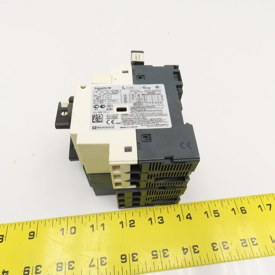 Schneider GV2-P21 GV2P20 Reversing Motor Starter Assembly 600V 20Hp