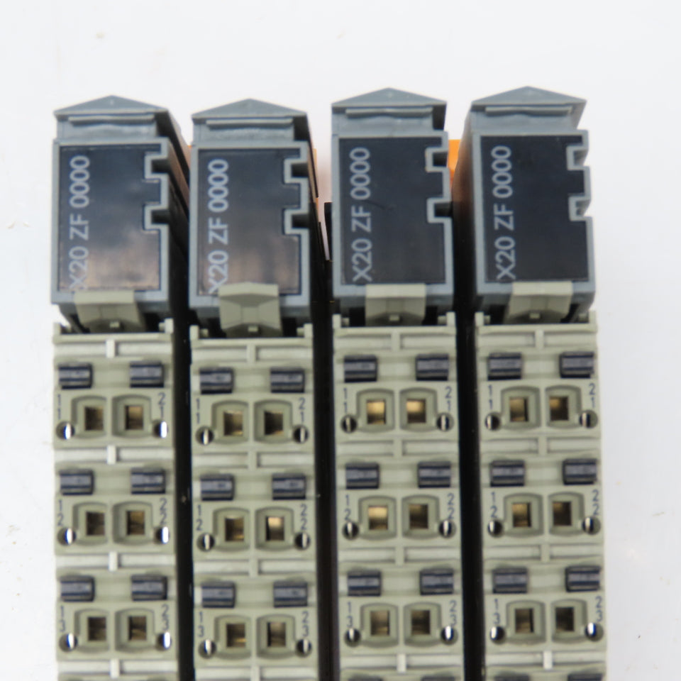 B&R X20ZF0000 Blank Placeholder Module Lot Of 4