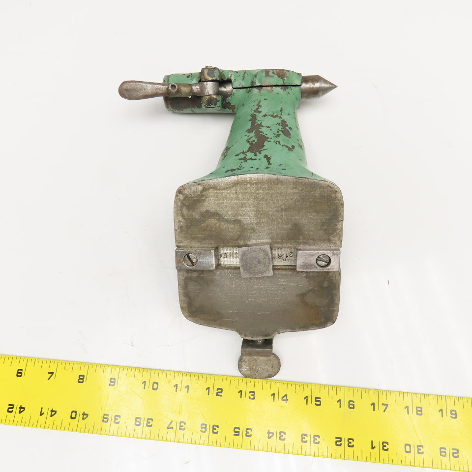 5" Key To Dead Center Offset Grinding Bench Center Tailstock 1/2" Key