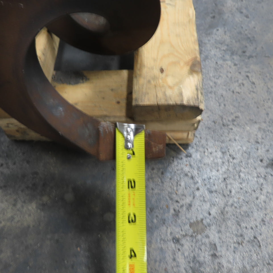 7" OD Right Hand Turn Steel Screw Auger 141" Screw 164-1/2" OAL