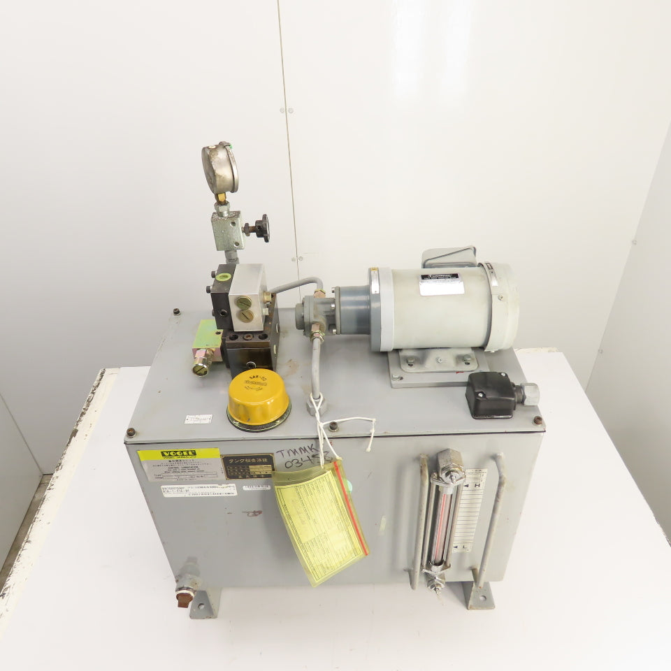 Vogel ZM25-2/BEW30N/SPG9SV 36 L Central Lubrication Power Unit 0.2KW 460V 3Ph