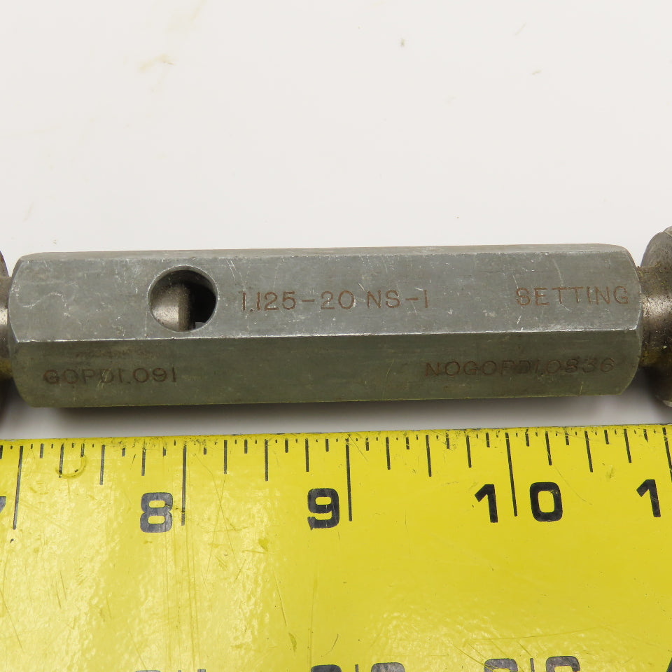 Merz Eng. 1.125-20NS-1 Thread Gauge Go 1.091 No Go 1.0836