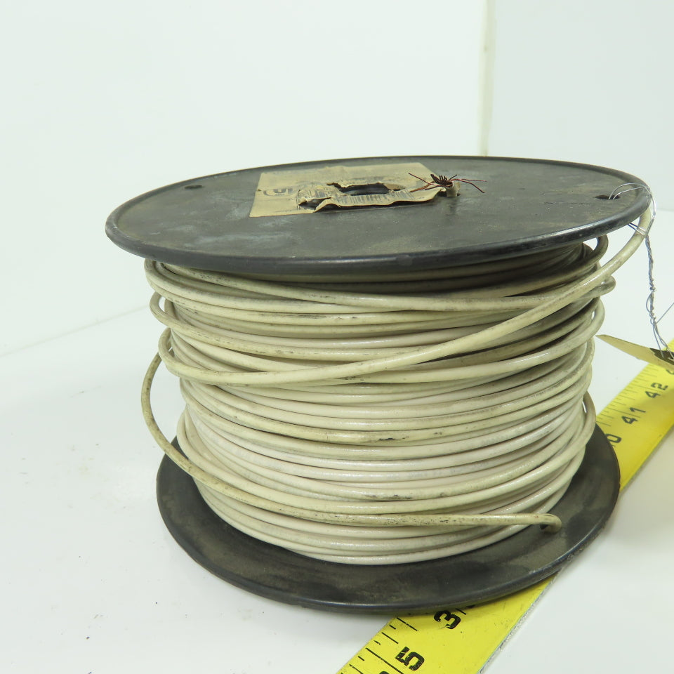 General Cable GCC-CR 14AWG THHN/TRWN/MTW White Cable Wire Copper 600V 335'