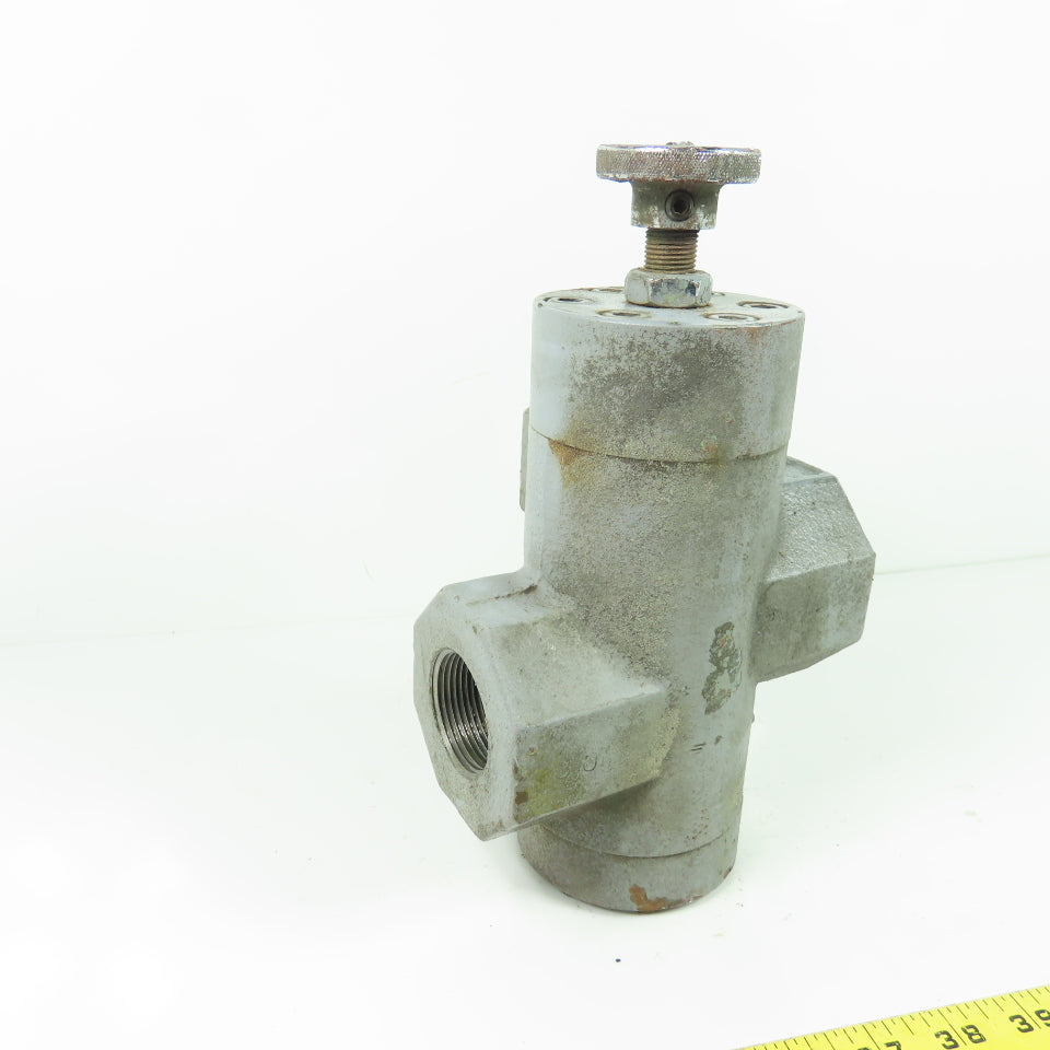 Double A YB-10-10A1 Hydraulic Flow Control Valve 1-1/4" NPT