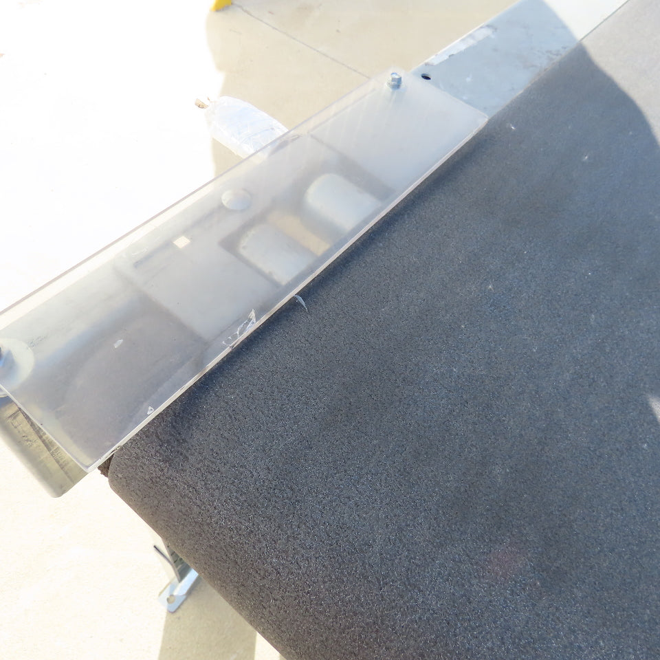 24" x 22' Slide Bed Belt Conveyor 115/208-230 1Ph 32FPM .5Hp
