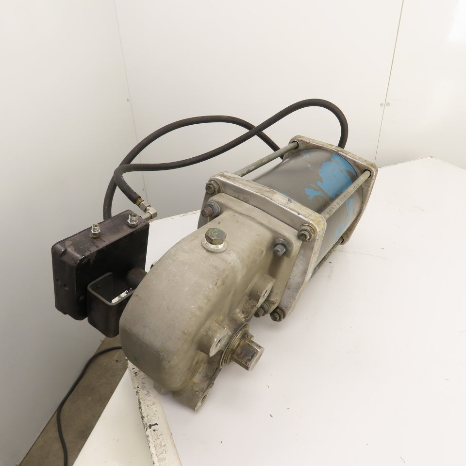 Jamesbury ST-1200 Pneumatic Rotary Valve Actuator Assembly 150 PSI 1-5/8" Drive