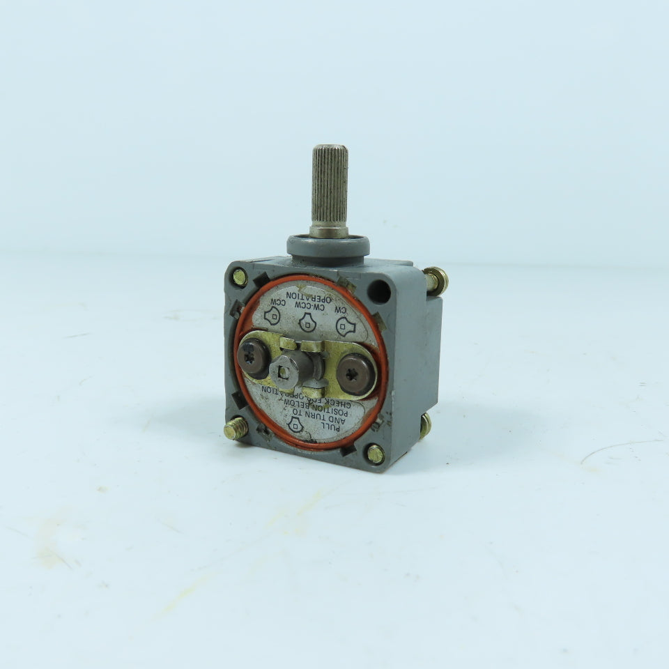 Siemens 3SE03-DR1 Series A1 Momentary Operating Head Only