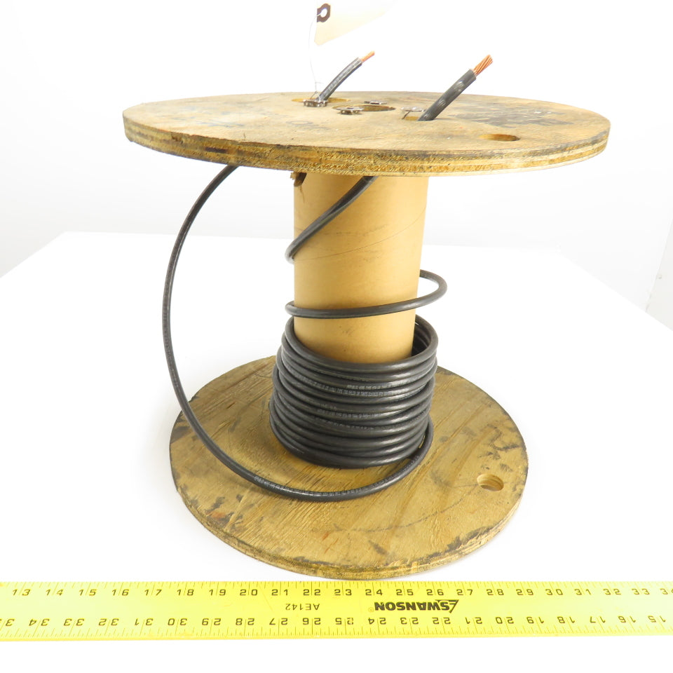Republic Wire 3AWG THHN/THWN-2/MTW Black Strand Copper Wire 600V 16'
