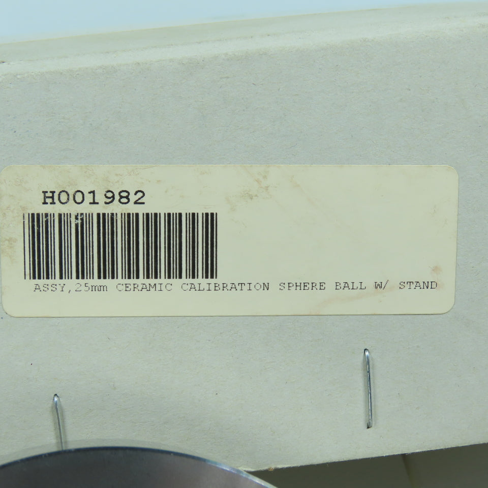 N3691 H001982 SS Calibration Ball Stand 25mm Diameter