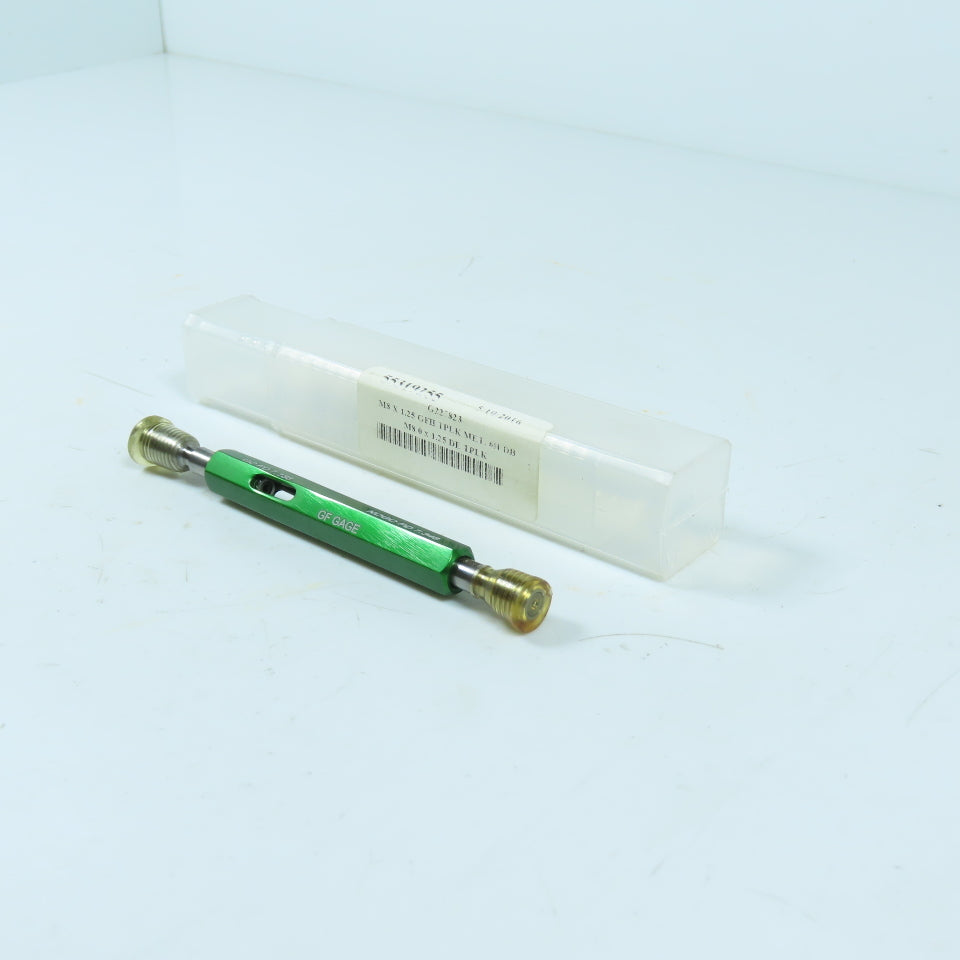 GF Gage 55319255 Thread Plug Gage GO NOGO M8.0 x 1.25-6H