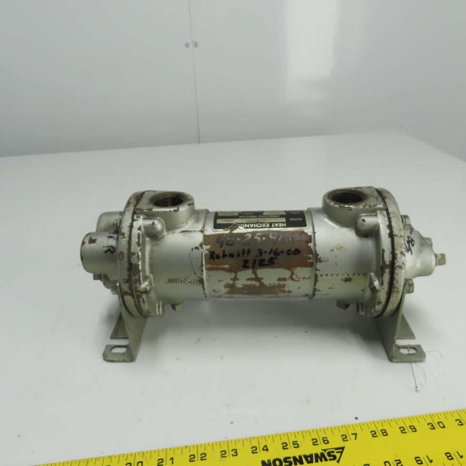 Thermal Transfer B-701-A4-F Heat Exchanger 250PSI Shell 150PSI Tubes 350°F