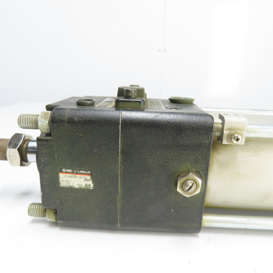 SMC T-CDLABN80-175-E-J59WL-XN Double Acting Pneumatic Cylinder W/Lock 175mm S
