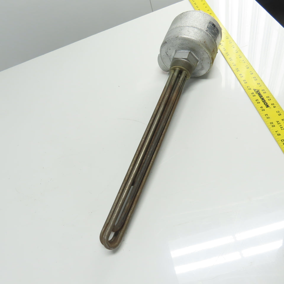 Warren Electric 2-PS-1.5-575-20-LT*3 Screw Plug Immersion Heater 575VAC 1500W