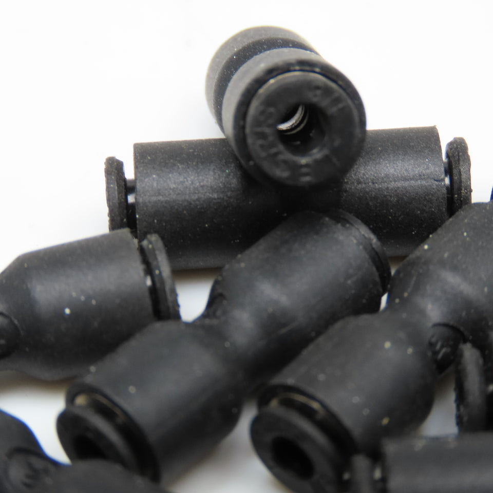 Legris 1/8" x 1/8" Push To Connect Nylon Tube Coupling Splice Lot Of 15