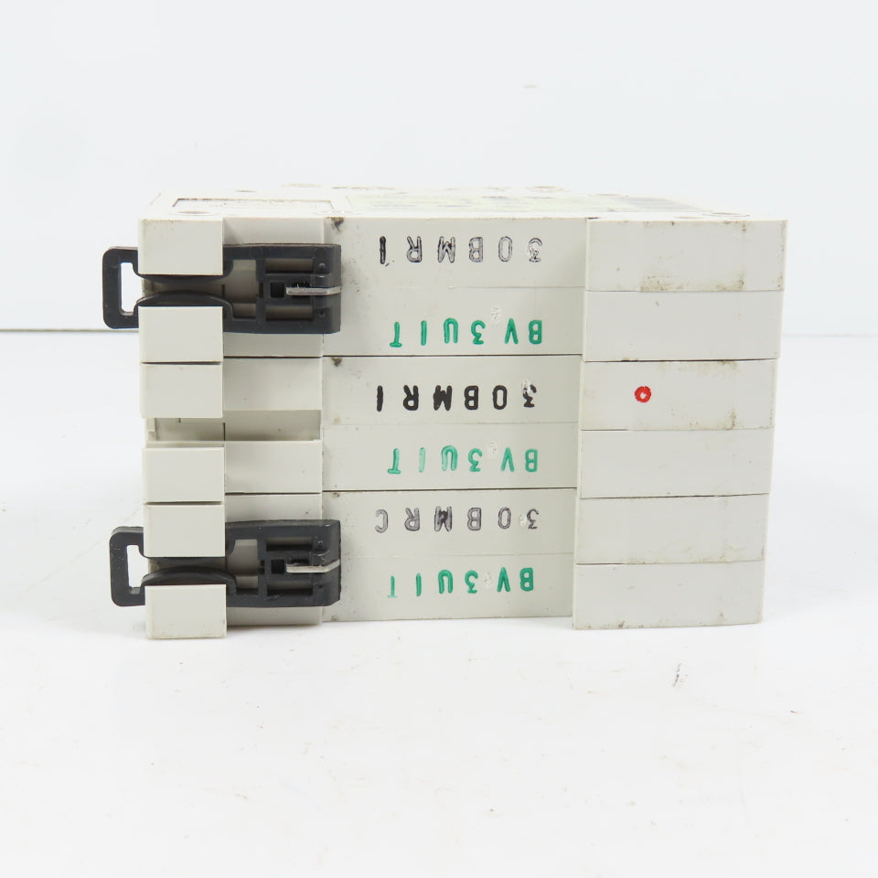 Eaton FAZ-B30/3 30A 3-Pole 3P Rail Mount Circuit Breaker 480/277VAC