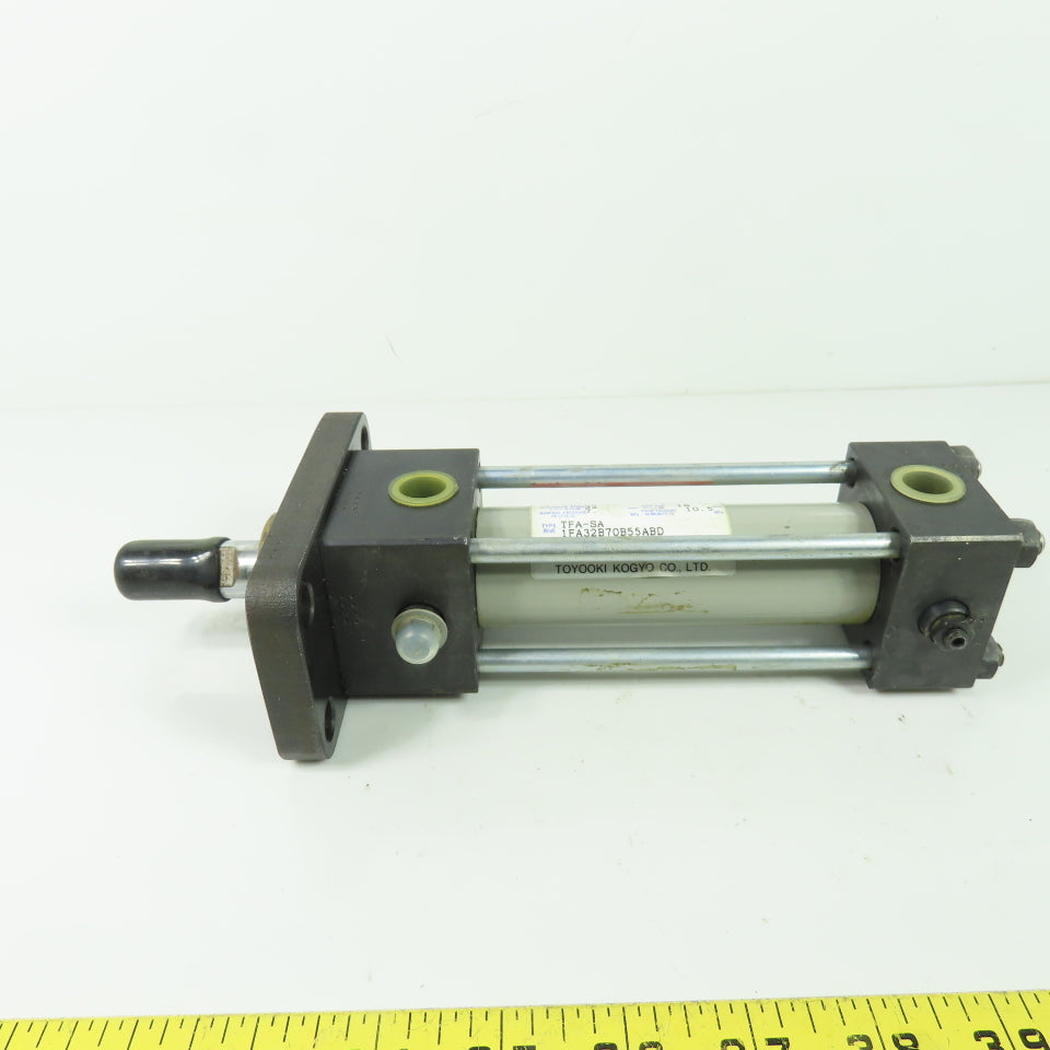 Toyo-Oki TFA-SA 1FA32B70B55ABD Hydraulic Cylinder 32mm Bore 55mm Stroke 10.5MPa