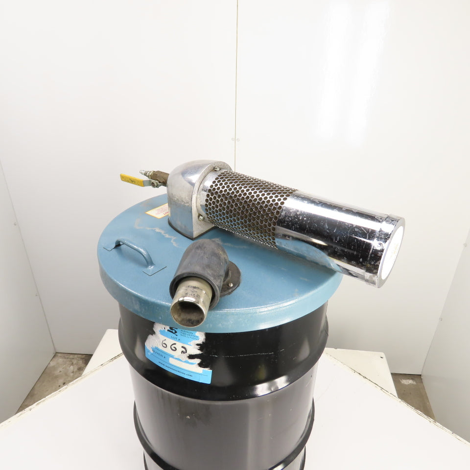 Nortech Compressed Shop Air Industrial Vacuum 30 Gallon W/ Dolly