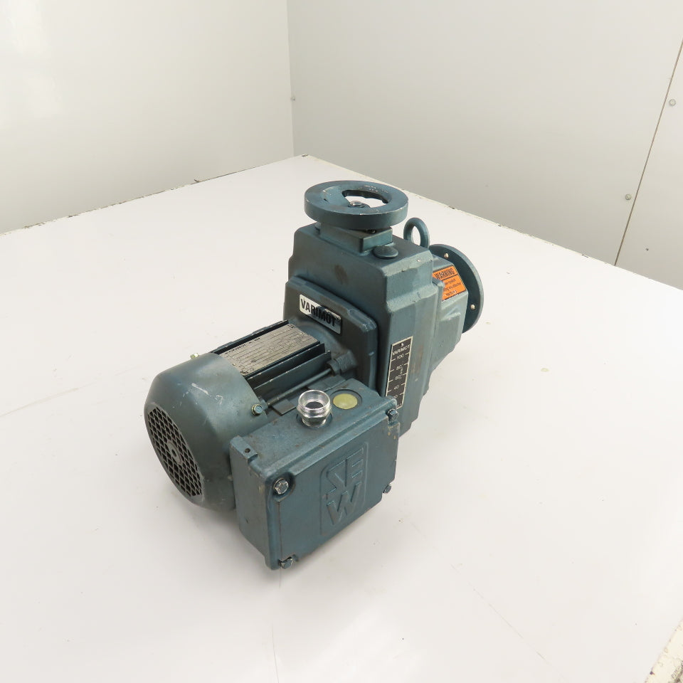 SEW-Eurodrive DF16DT71D4 .5HP Varimot Variable Speed Gear Motor 230/460V