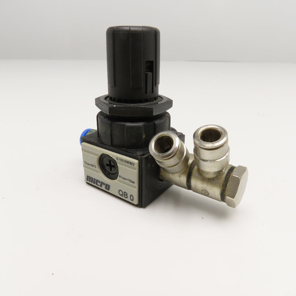 Micro 0.103.000.822 QB 0 G1/4 Compressed Air Pressure Regulator 10Bar