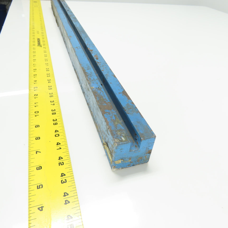 36" Long 1/2" Press Brake Die Holder 2" x 2"