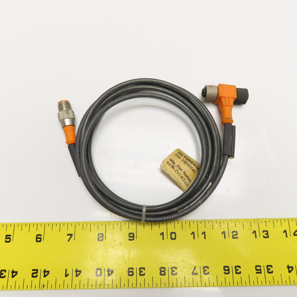 H.H Barnum RST4-ZV2-4/3-225-2M 03E40046 Cordset Splitter TEE 2M Long