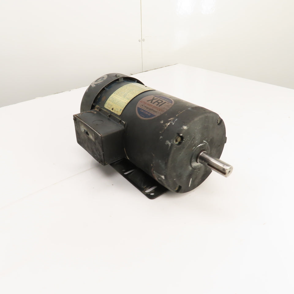 Marathon E2107 NVF145TTFR16035AA 2HP Electric Motor 208-230/460V 1705RPM 145T