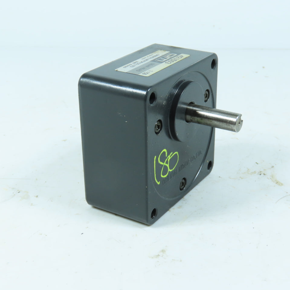 Oriental Motor 421503 Gear Head 1:150 Ratio 10mm Shaft