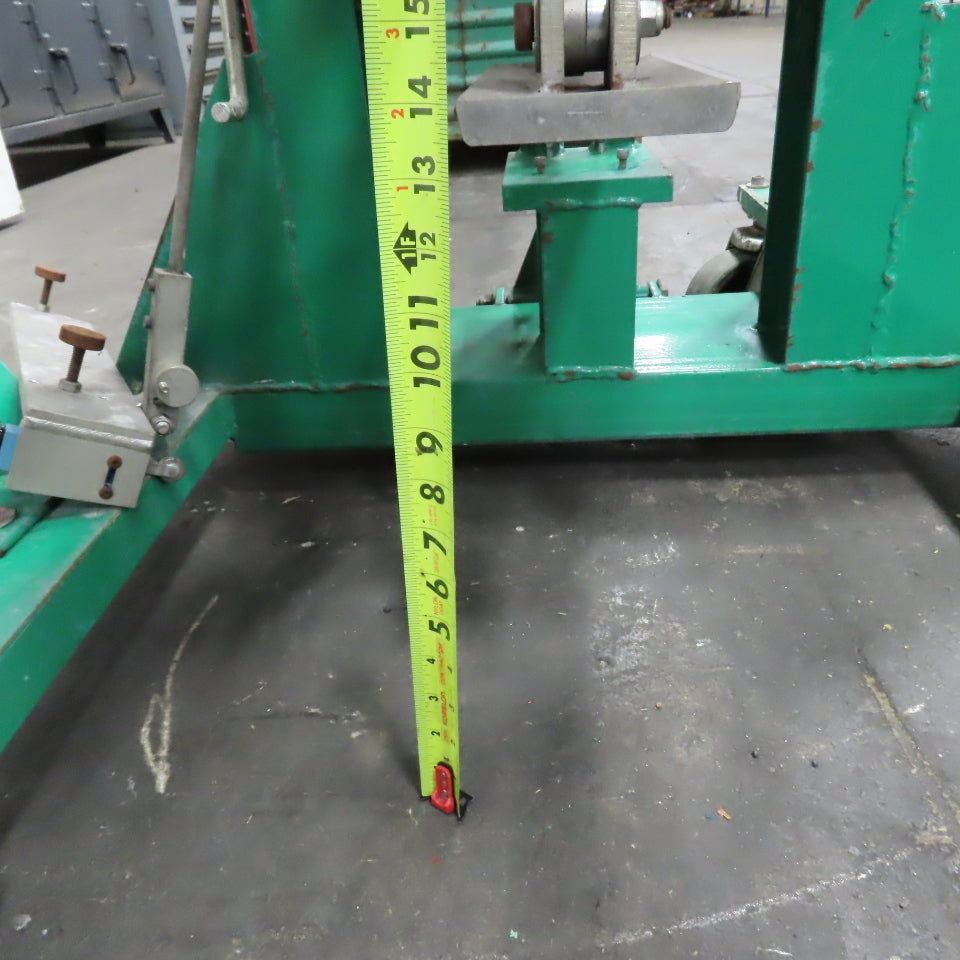 Nuconsteel Manual Lift Portable Steel Coil Winder Unwinder Decoiler (NO JACK)