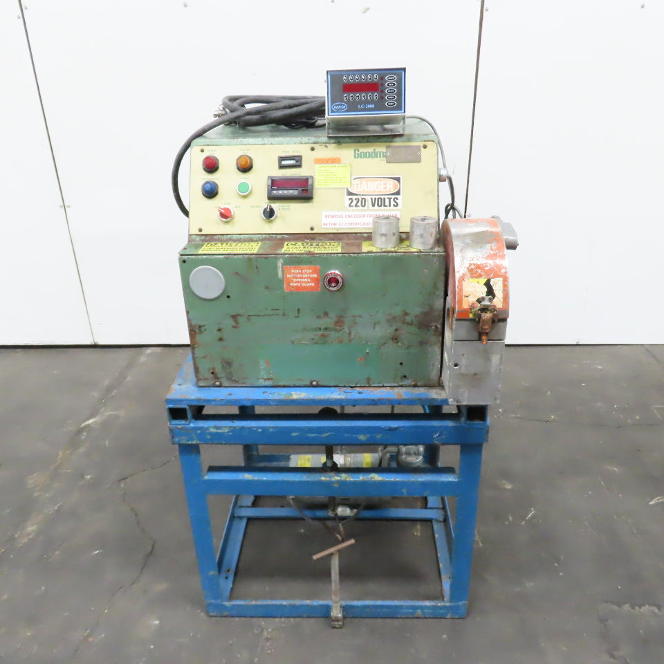 Goodman 2.25" On-Demand Rotary Cutter 240V 3PH W/ Vacuum & Versa LC-2000