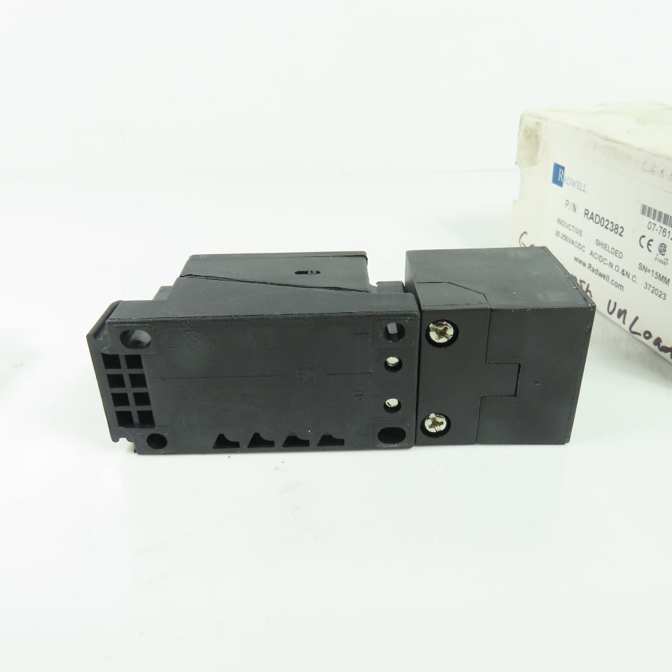 Radwell RAD02382 Proximity Switch SN=15mm 20-250V AC/DC