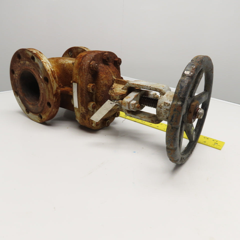 4" Gate Valve Lug Mount Steel CR13 800°F