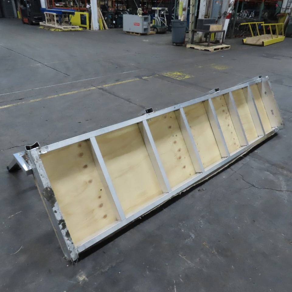112" Long x 27" Wide Aluminum Work Area Platform Scaffold 38" Railing