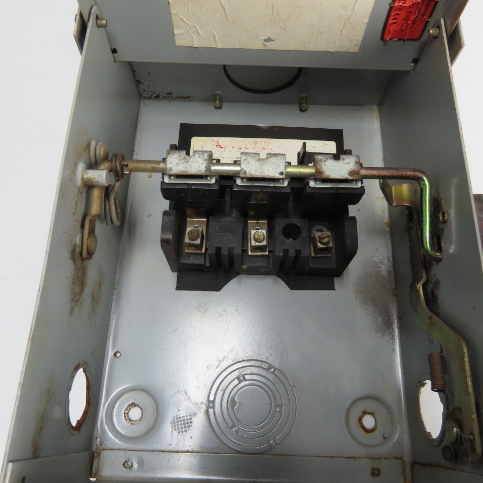 Siemens NFR351 Ser A 30A ITE Non Fusible Safety Disconnect Switch 600V
