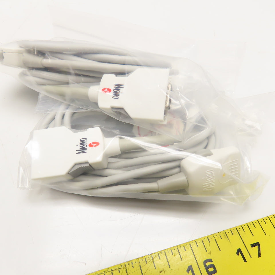 Masimo PC08 Pulse Oximeter Extension Cable Lot Of 2