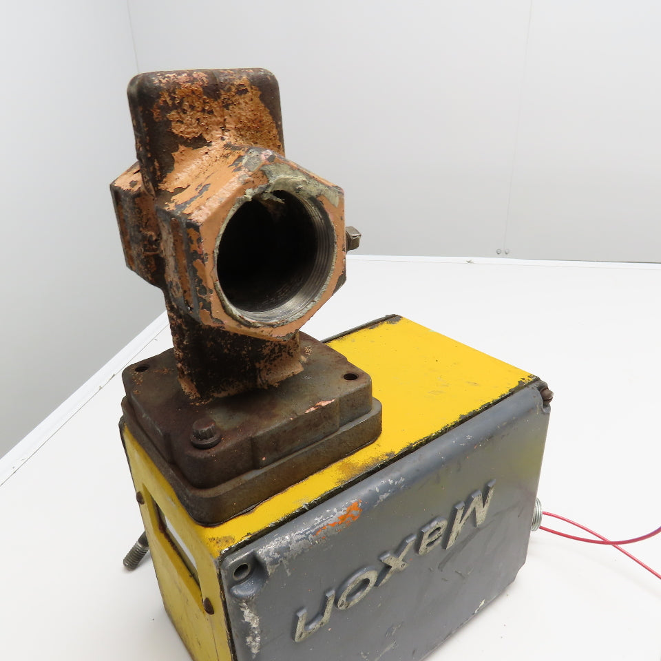 Maxon Series 808 2" NPT 115V 60Hz Gas Safety Shut Off Valve Parts/Repair