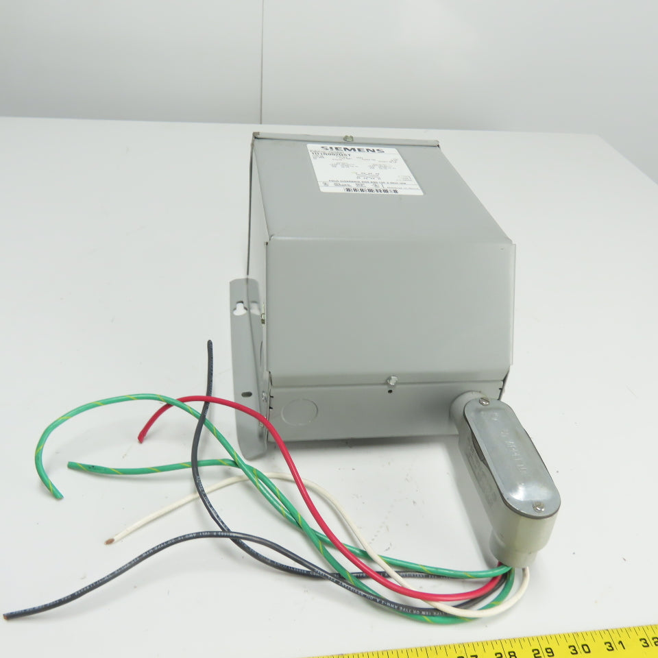 Siemens 1D1N002QST 2KVA Transformer 240/480V Pri 120/240V Sec 1PH