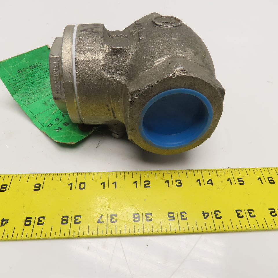 Ladish V-5260-0607-15A 1-1/2" NPT Swing Check Valve CF8M