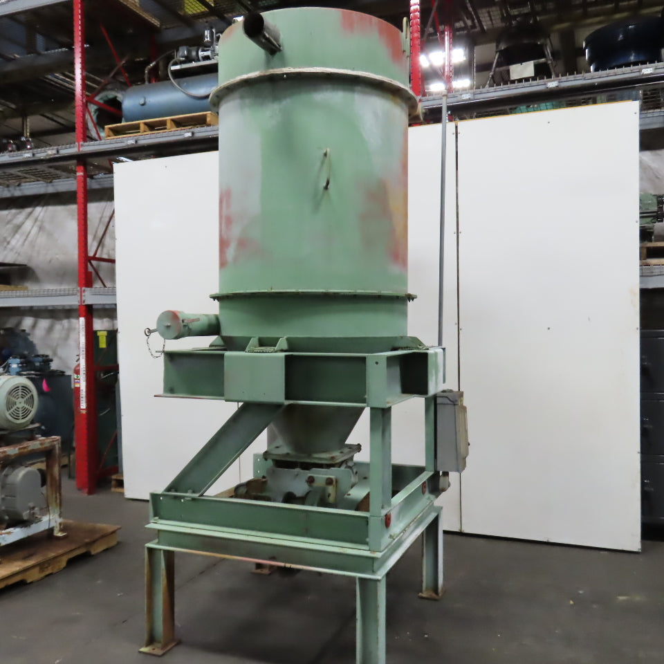 Flex-Kleen 36AVR14-III 36" Vacuum Filter Receiver Conveying Bin W/Airlock 3PH