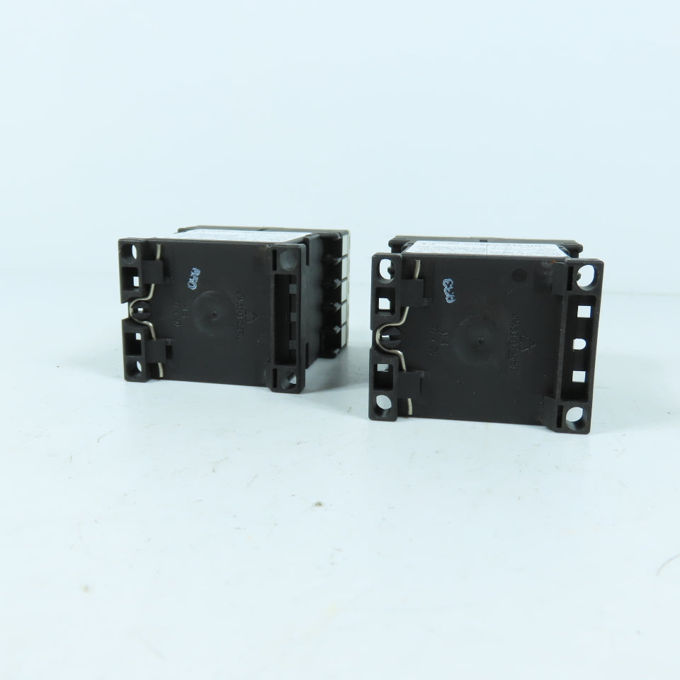Siemens 3RT1017-2BB41 SIRIUS 3R Contactors 3-Pole 24VDC Coil 1NO Aux 7.5HP Lot/2