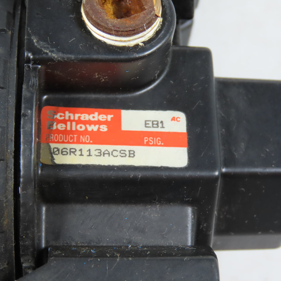 Schrader Bellows 06F11ACSB 06R113ACSB FRL Assembly 1/4" NPT 150PSI 06L11BDSB
