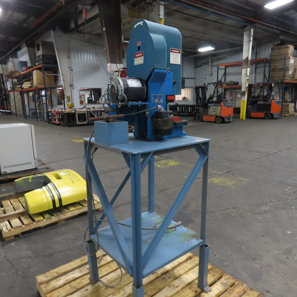 Kenco 3K-7-200 3 Ton Kompac Press 115V 1Ph 300SPM 3.84" Throat 2" Stroke