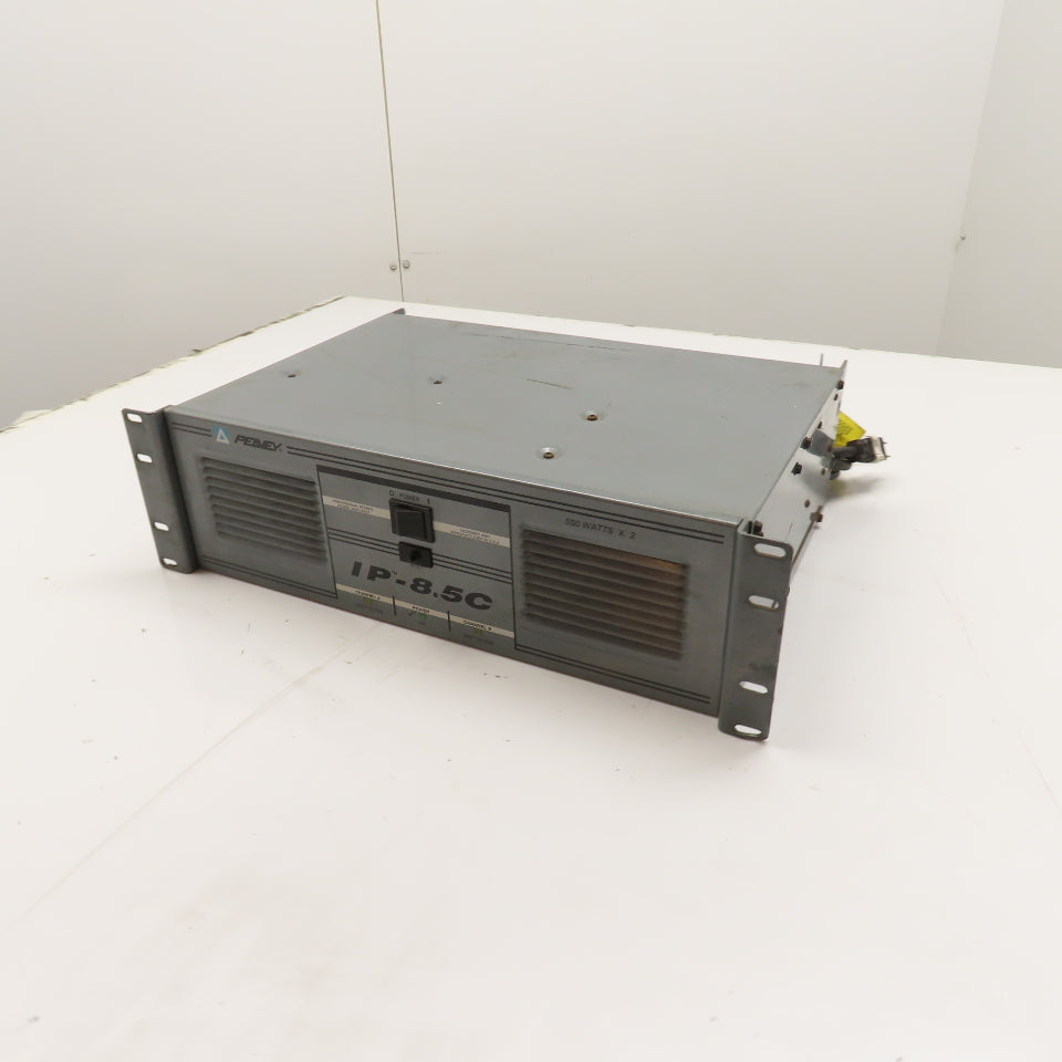 Peavey IP-8.5C Professional Stereo Power Amplifier 550W x 2 Rack Mount Tested
