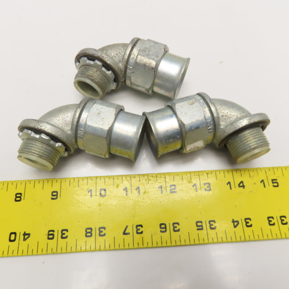 Appleton 3/4STNM 3/4" NM Conduit Elbow 90° Insulated Lot Of 3
