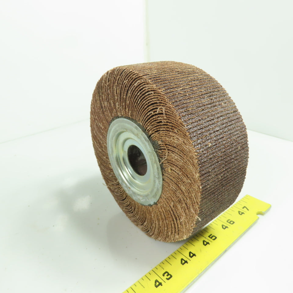 Standard Abrasives E-Z Wheel Flap Wheel 60 Grit Sanding 6x2x1" Lot of 4