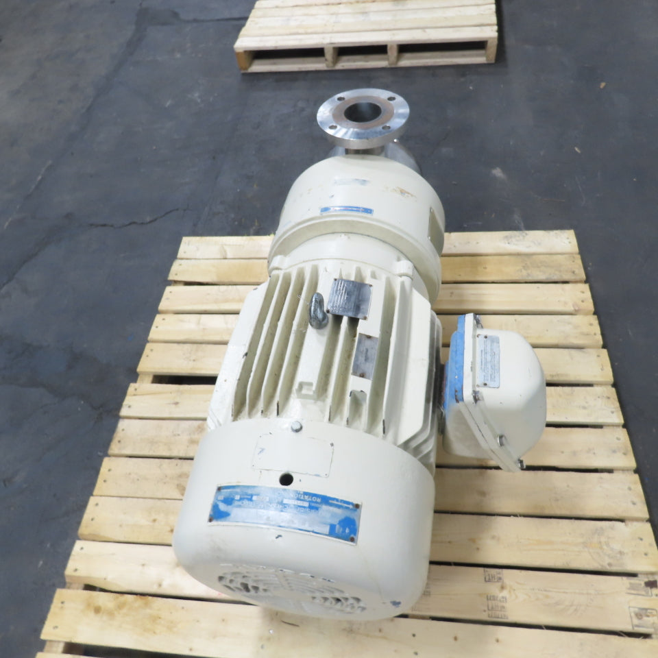 Silverson 600LS 30HP High Shear In-Line Mixer 3520RPM 575V 3" Inlet/Outlet