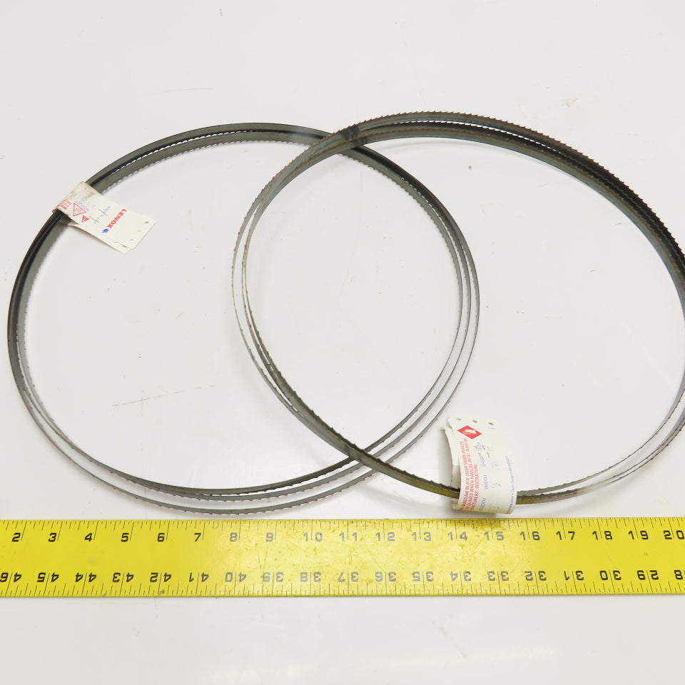 Lenox 1/2" x 147" Long Band Saw Blade .025" Thick 4 TPI Lot Of 2